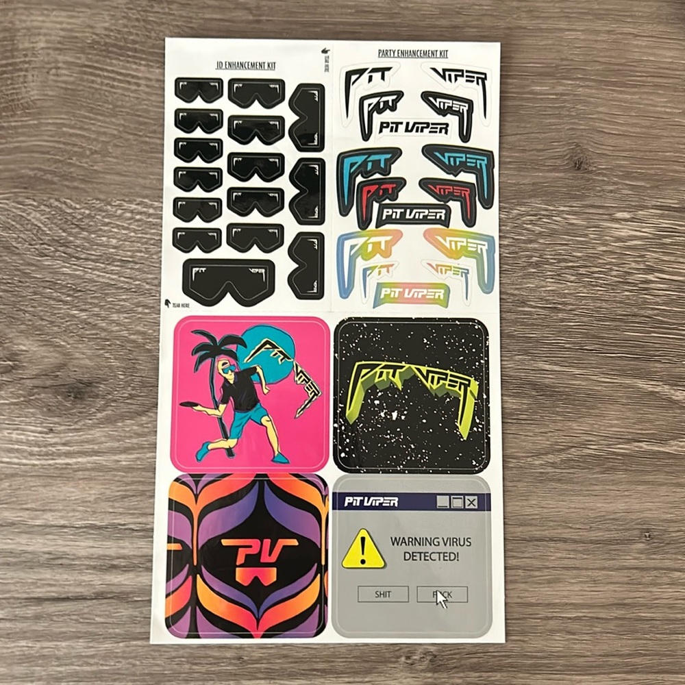 Pit Viper stickers